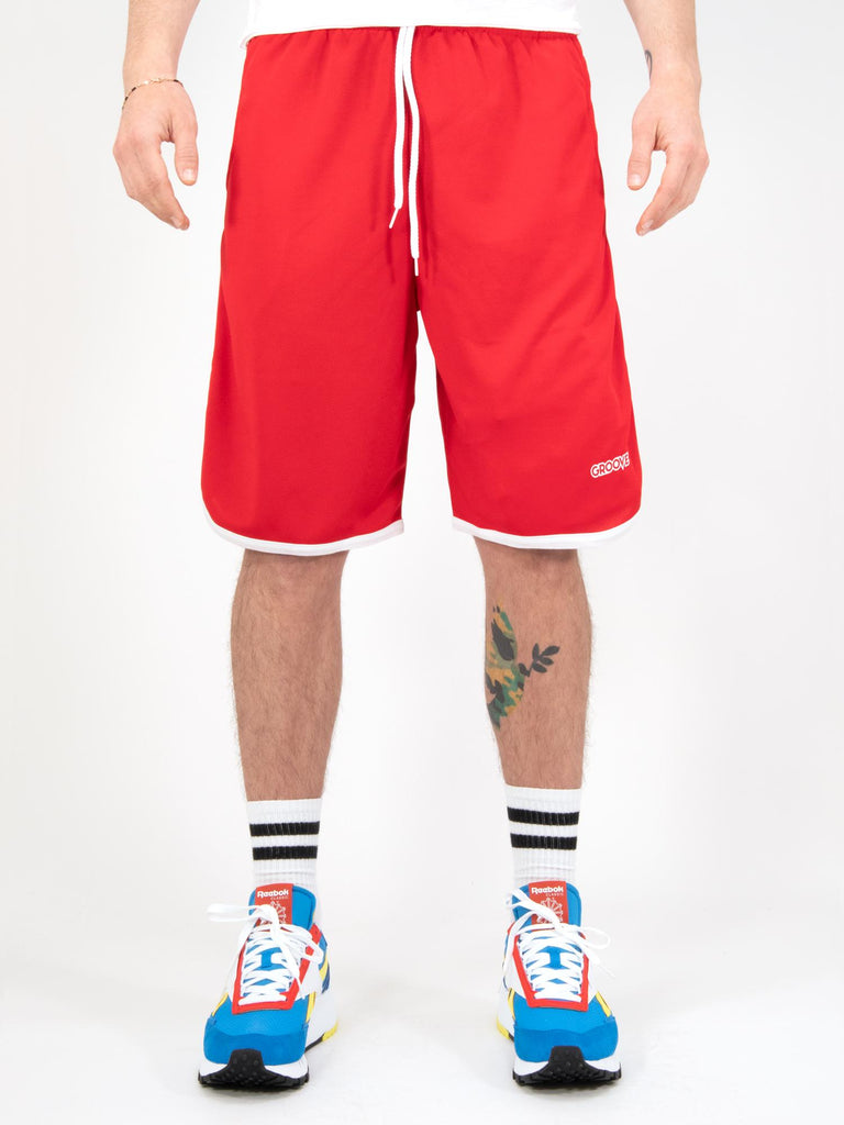BEACH SHORT BARL2 ROSSO GROOVE 