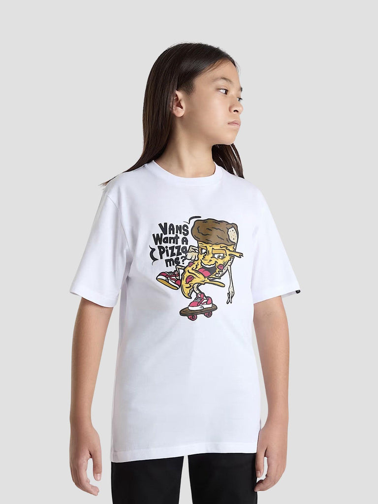 PIZZA ME SS VN000NQ2 WHT1 VANS 