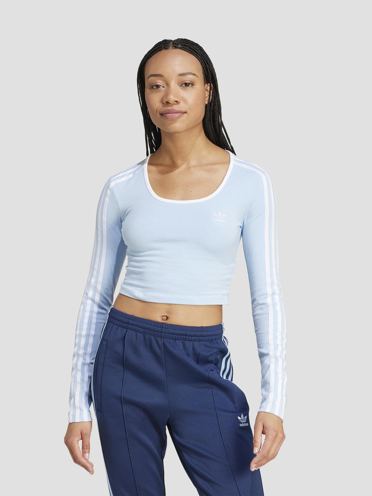 3S LS CROP JD4627 CLEAR SKY ADIDAS 