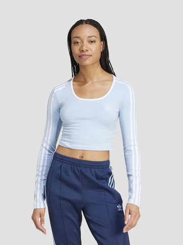 3S LS CROP JD4627 CLEAR SKY ADIDAS 