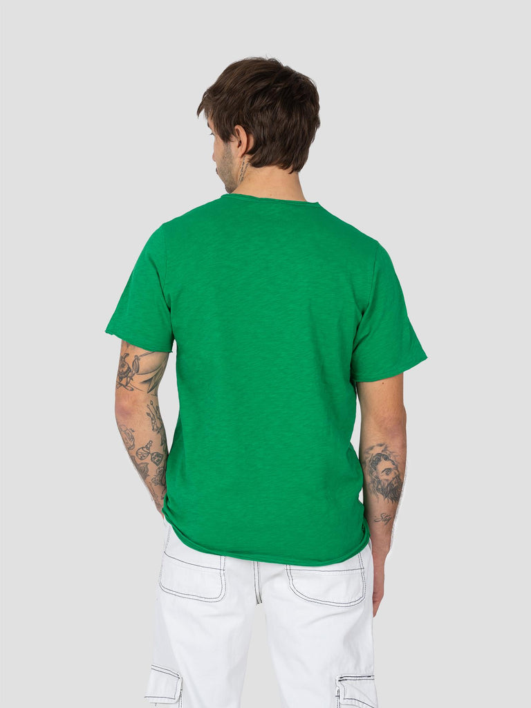 JERSEY FIAMMATA TAGLIO VIVO BARL1 VERDE BANDIERA GROOVE 