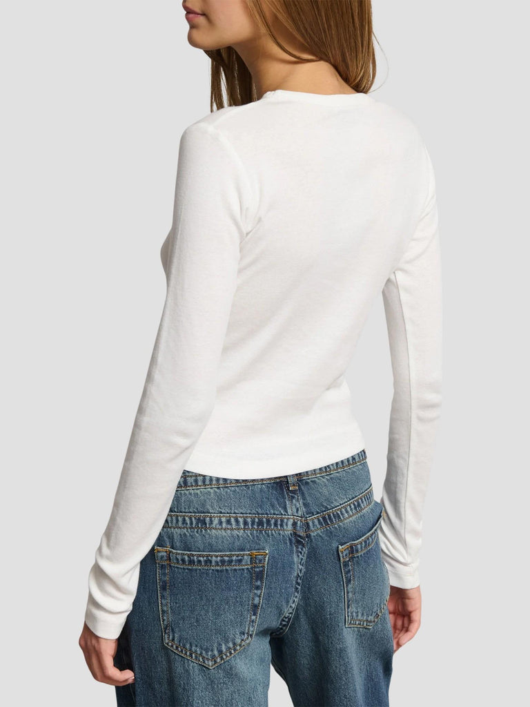 T-SHIRT MANICA LUNGA STAMPATA GRILLINO-CARS OFFWHITE SUITE BENEDICT 