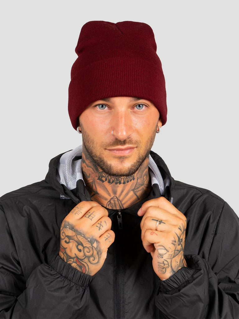 BASIC BEANIE GRO2000 BORDEAUX GROOVE 