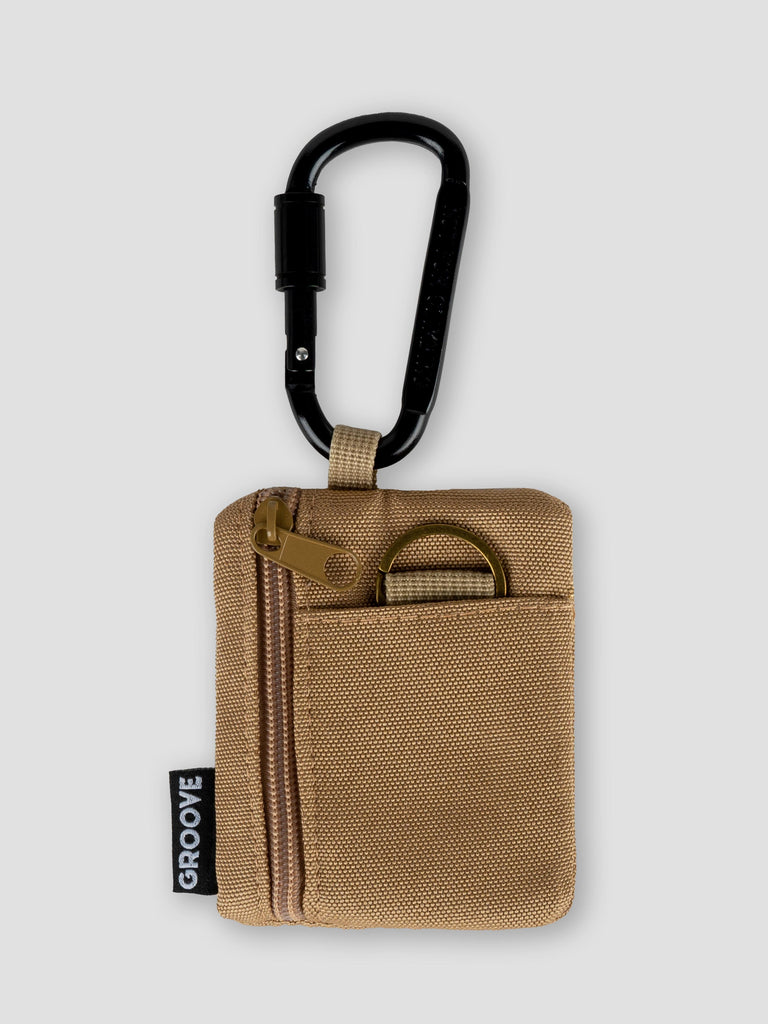 PORTAMONETE CON MOSCHETTONE GRO7022 KAKI GROOVE 