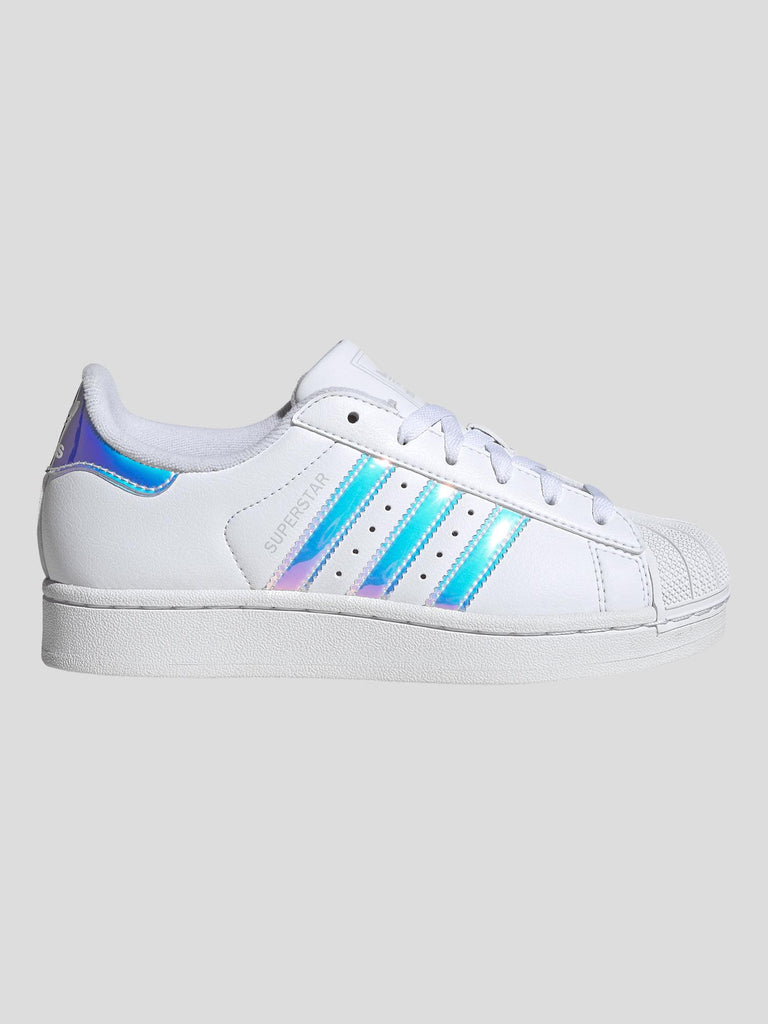 SUPERSTAR II J JQ2803 WHITE BLUE ADIDAS 