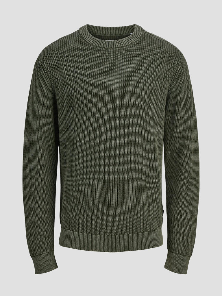 JJTANAKA KNIT CREW NECK 12279299 DUFFEL BAG JACK&JONES 