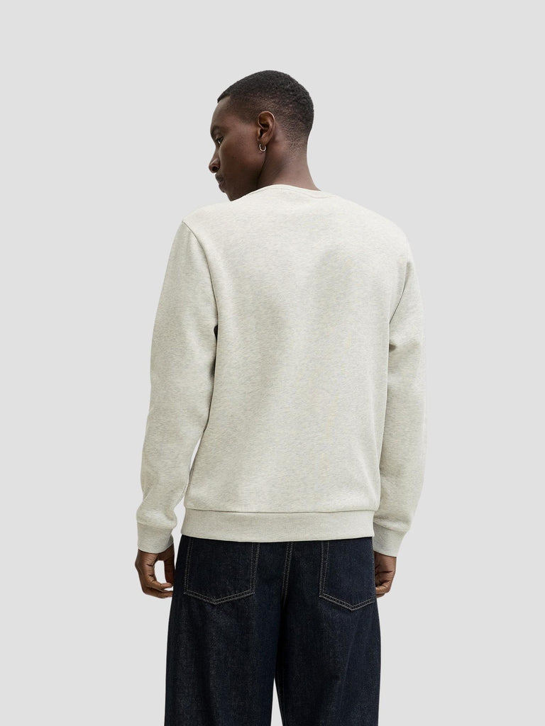 JJCHRISTMAS SWEAT CREW NECK XMAS 12279225 WHITE MELANGE JACK&JONES 