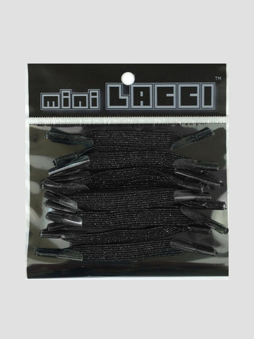 ELASTICI GLITTER ML-31 NERO MINI LACCI 
