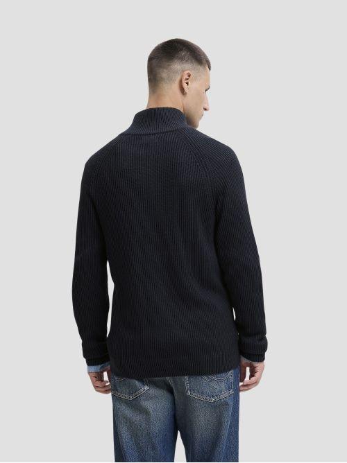 JJPANNEL KNIT ZIP CARDIGAN AW25 12278920 SKY CAPTAIN JACK&JONES 
