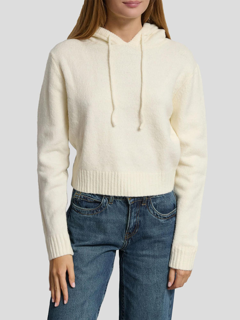 MAGLIONE CON CAPPUCCIO PHILM OFFWHITE SUITE BENEDICT 