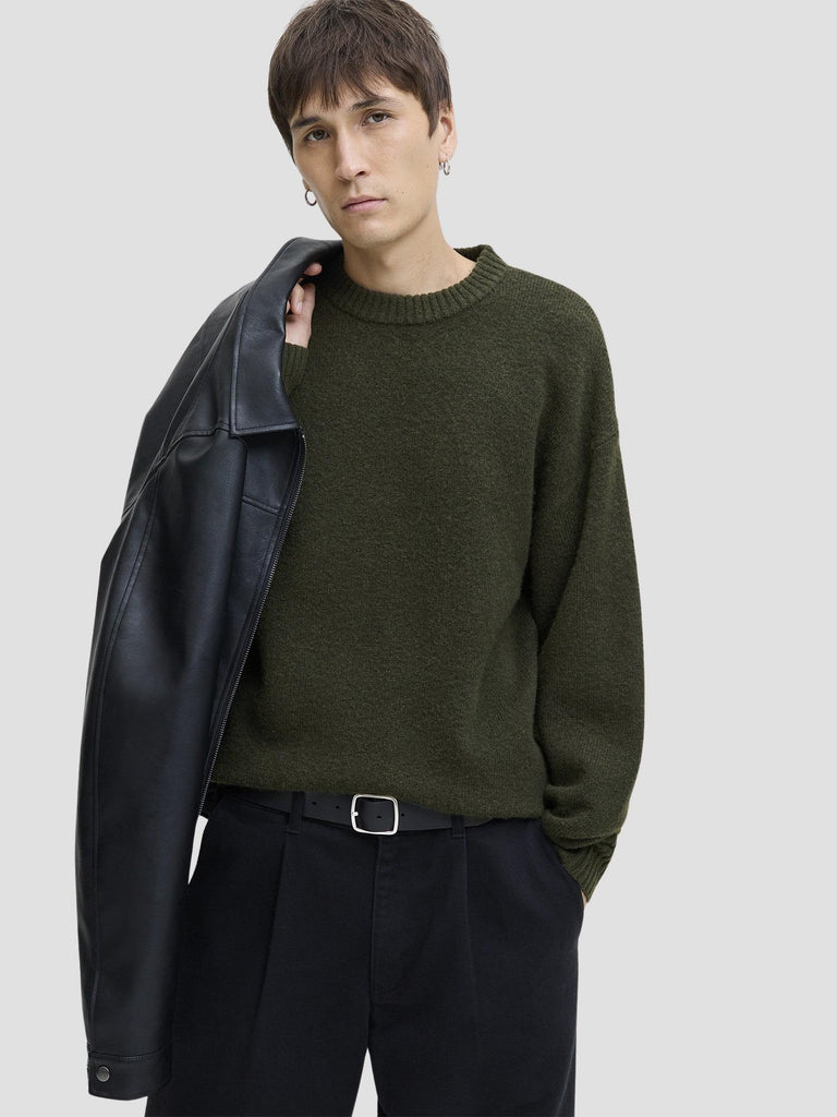 JJESOHO OLLIE KNIT CREW NECK SN 12278924 DUFFEL BAG JACK&JONES 