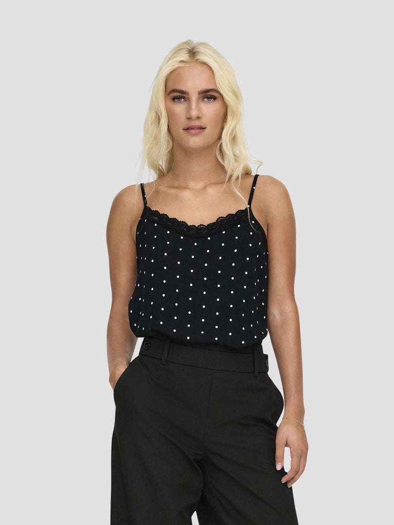 ONLKATTY LIFE LACE SINGLET PTM 15345237 DOTTY ONLY 