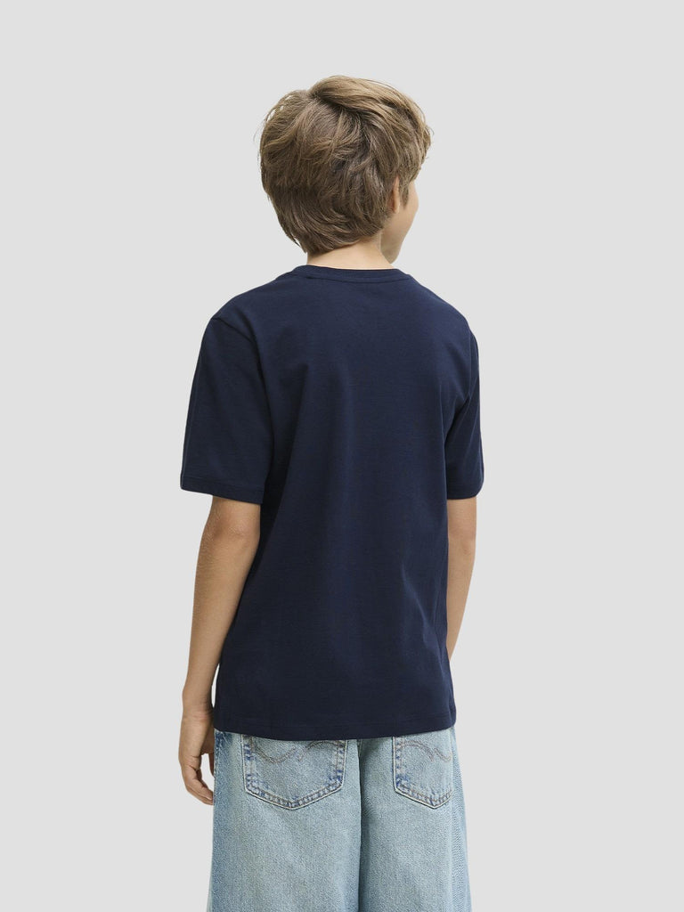 JJELOGO TEE SS ONECK 2 COL AW25 NOOS JNR 12280070 SKY CAPTAIN JACK&JONES 