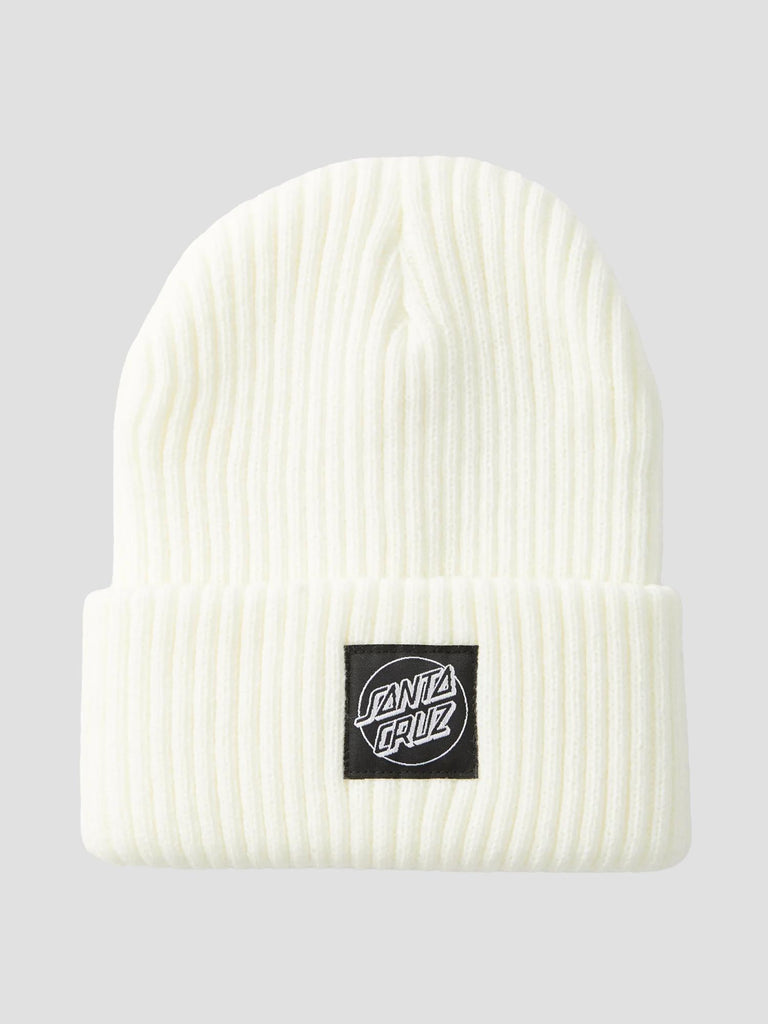 OPUS DOT LABEL BEANIE BNE9546 UNBLEACHED SANTA CRUZ 