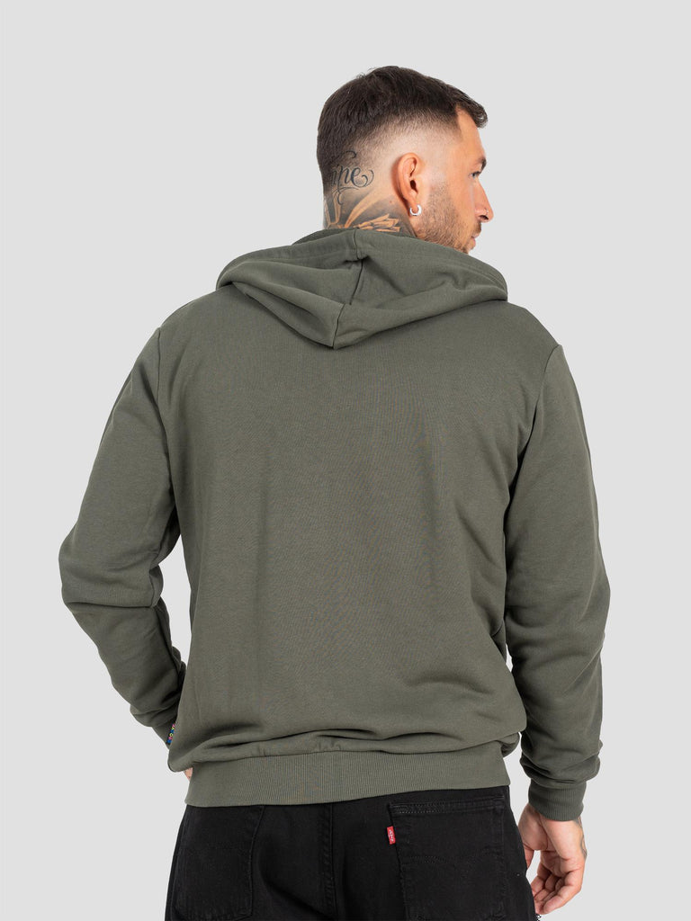 ZIP CAPPUCCIO PESO MEDIO BARL308 MILITARE GROOVE 