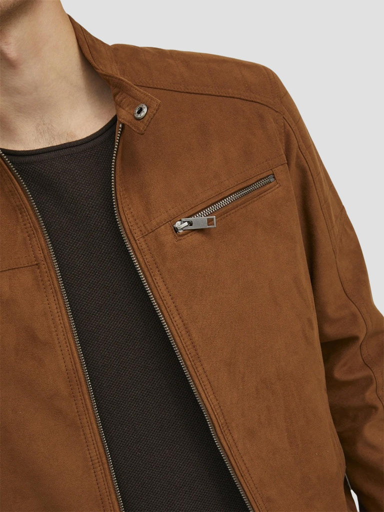 ROCKY JACKET NOOS 12147218 COGNAC JACK&JONES 