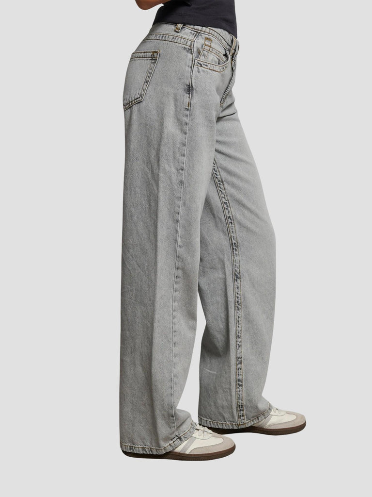 JEANS BARREL JENGIS GREY WASHED SUITE BENEDICT 