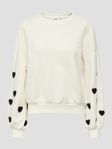 ONLMACY L/S O-NECK BOX CC SWT NOOS 15352921 CLOUD DANCER ONLY 