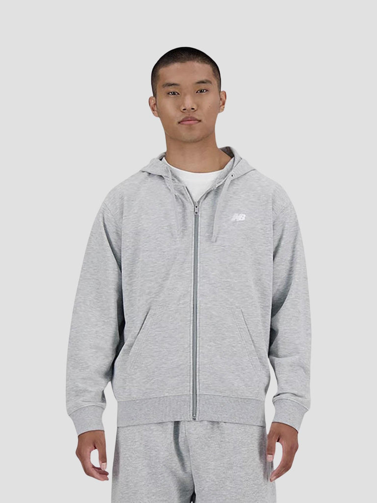 NBS LOGO FRENCH TERRY FULL ZIP MJ41501 AG NEW BALANCE 