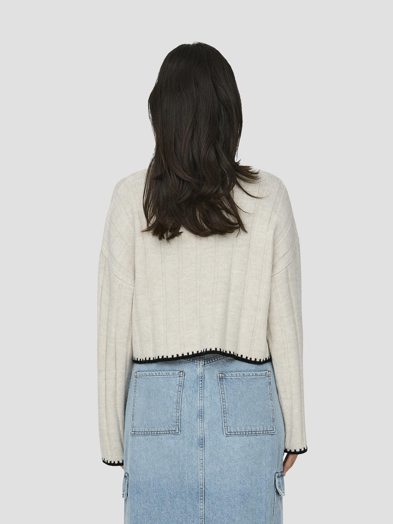 ONLCHICK STITCH LS HIGHNECK KNT NOOS 15329963 PUMICE STONE ONLY 