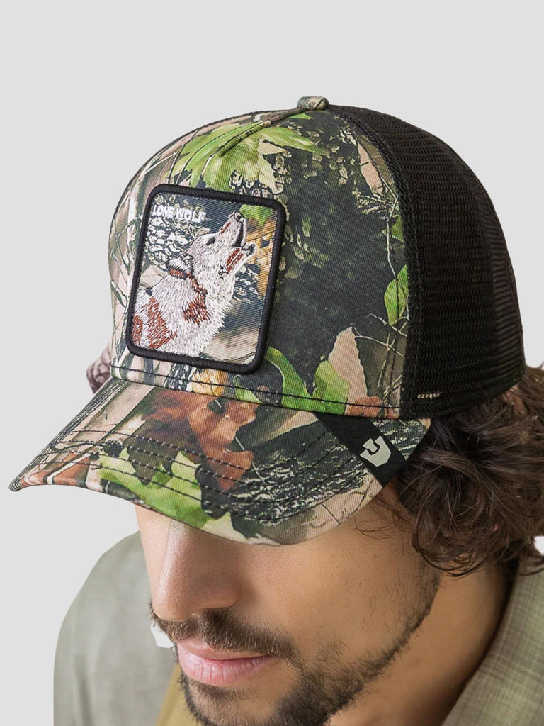 ANIMAL SERIES LONE WOLF CAMOUFLAGE GOORIN 
