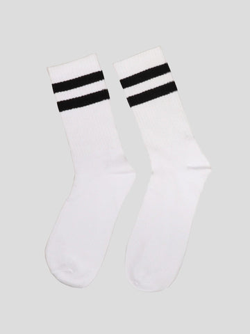 TENNIS BANDE 1 PAIO GRO1000 BIANCO NERO GROOVE 