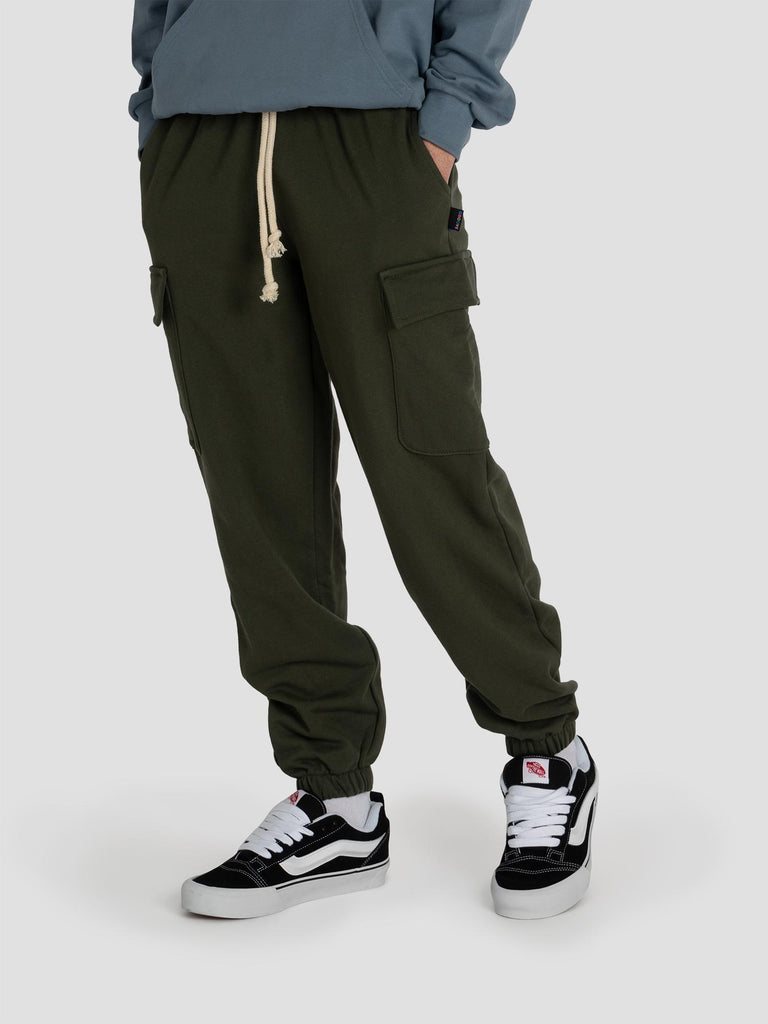 GROOVE PANTALONE TUTA CARGO BARL425 MILITARE GROOVE 
