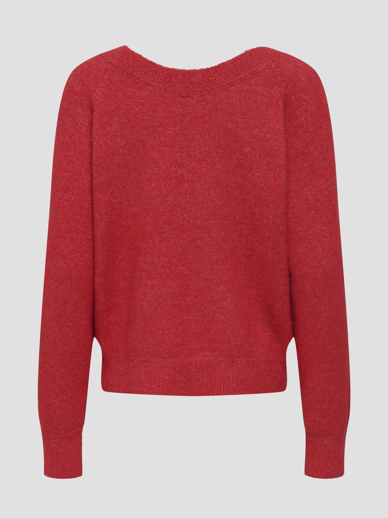 ONLRENE LIFE LS V-NECK REVERSIBEL CC KNT 15350613 SALSA ONLY 