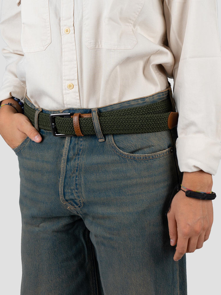 BELT ROPE NEW BUCKLE GRO4006 MILITARE A010 GROOVE 