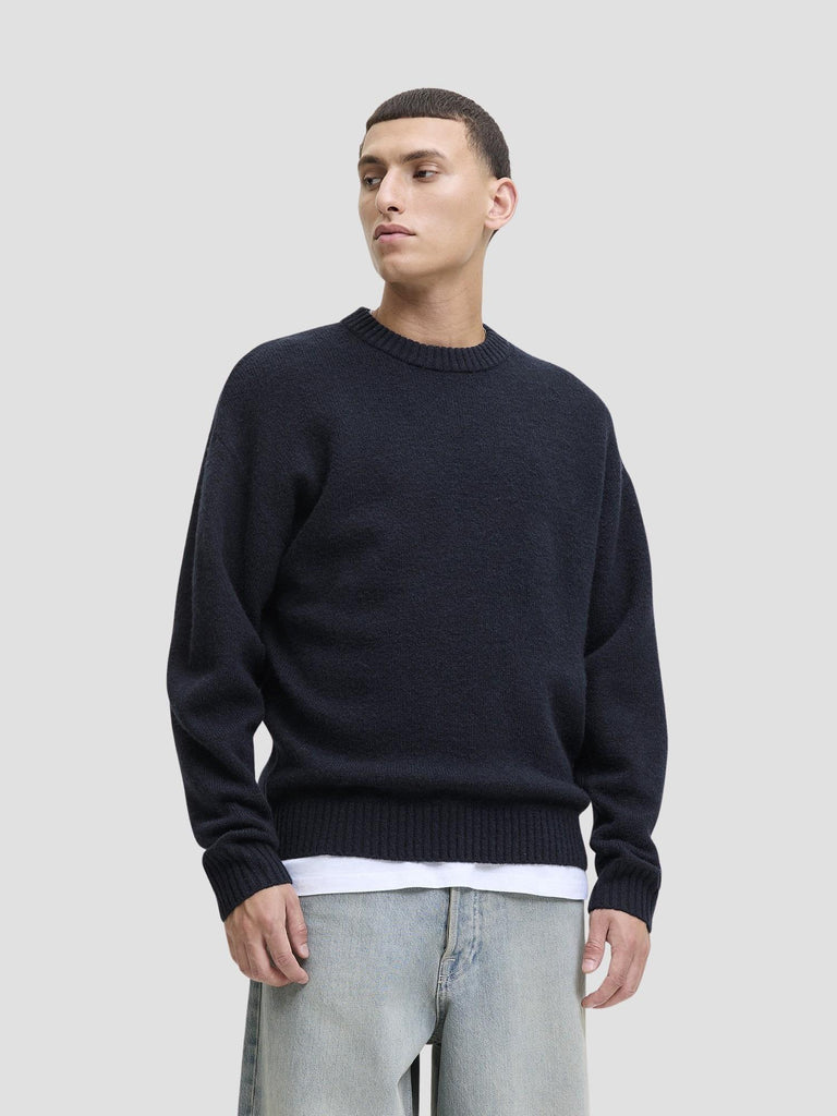 JJESOHO OLLIE KNIT CREW NECK SN 12278924 SKY CAPTAIN JACK&JONES 