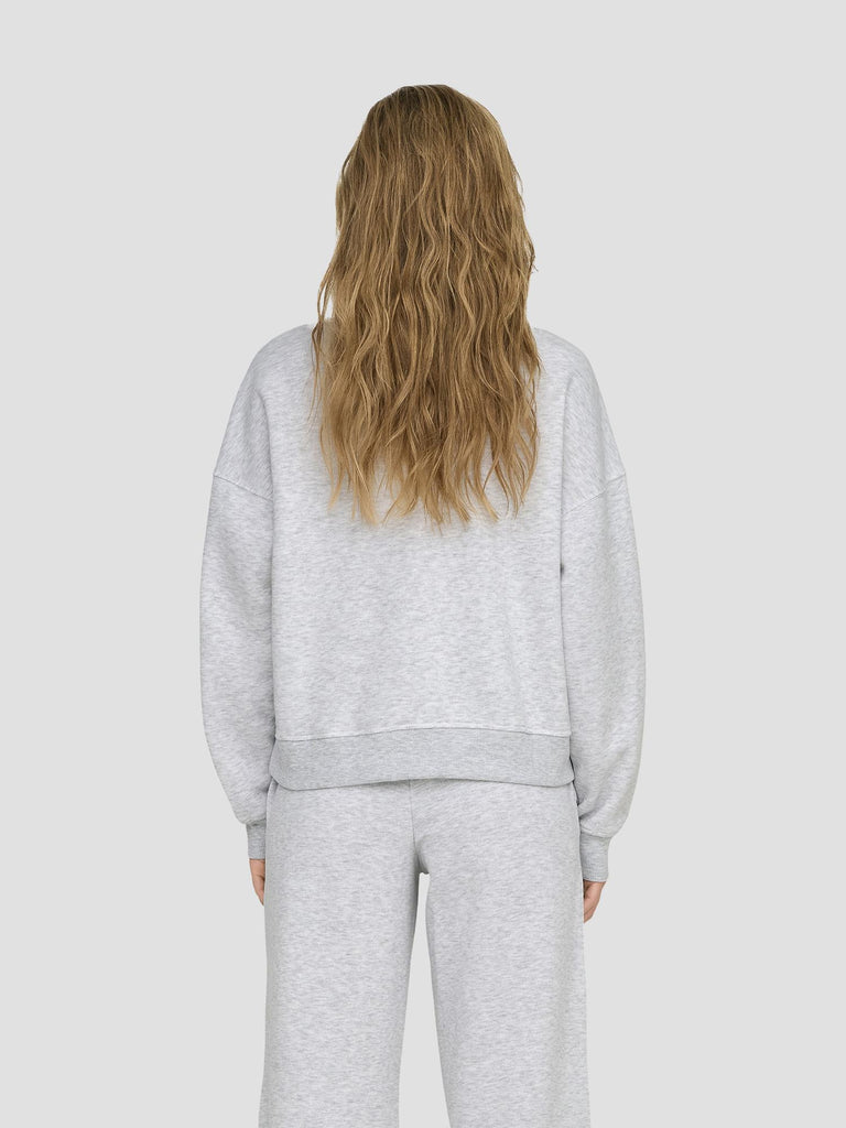 ONLBEST LIFE L/S CREW NECK SWT NOOS 15338727 LIGHT GREY MELANGE ONLY 