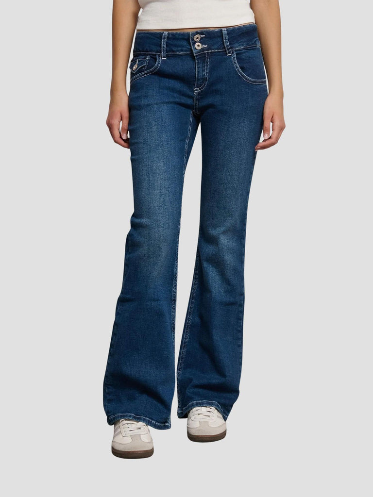 JEANS A ZAMPA CON DOPPIO BOTTONE JBELOW DARK SUITE BENEDICT 
