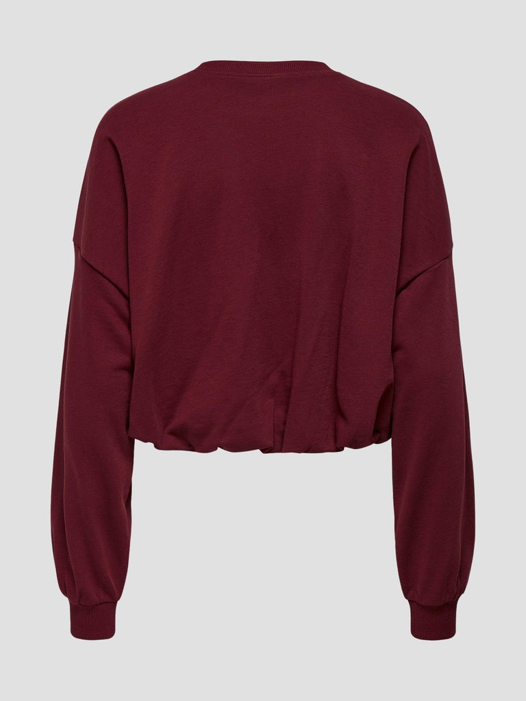 ONLFIE L/S BALLOON UB SWT 15356118 CABERNET ONLY 