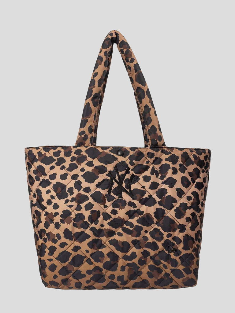 LEOPARD QUILTED TOTE BAG 60758525 LEO NEW ERA 