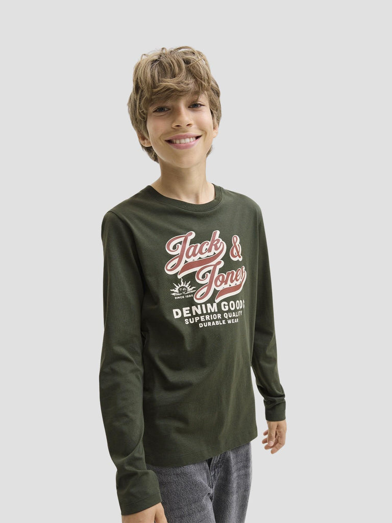 JJELOGO TEE LS O-NEC 2 COL AW25 NOOS JNR 12280078 DUFFEL BAG JACK&JONES 