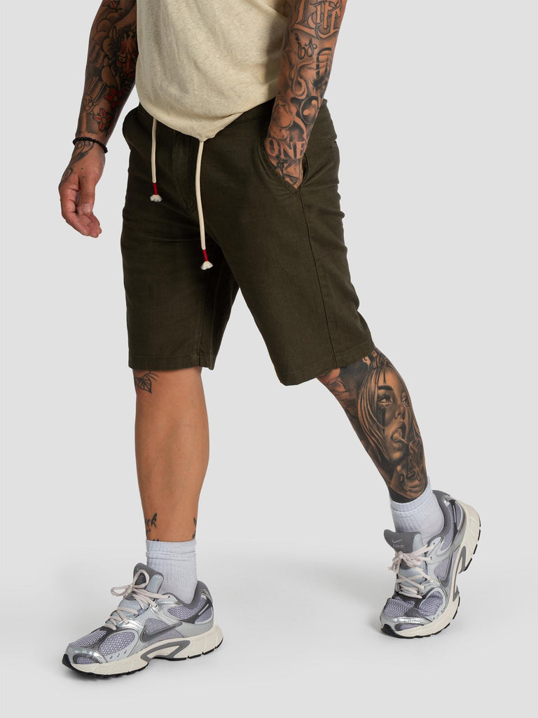 PANTALACCIO CINO CUCITURE BR5106US25 ARMY GROOVE 