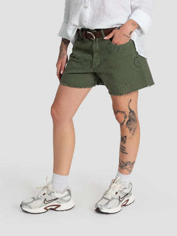 SHORTS SAN GALLO P6344 VERDE GROOVE 