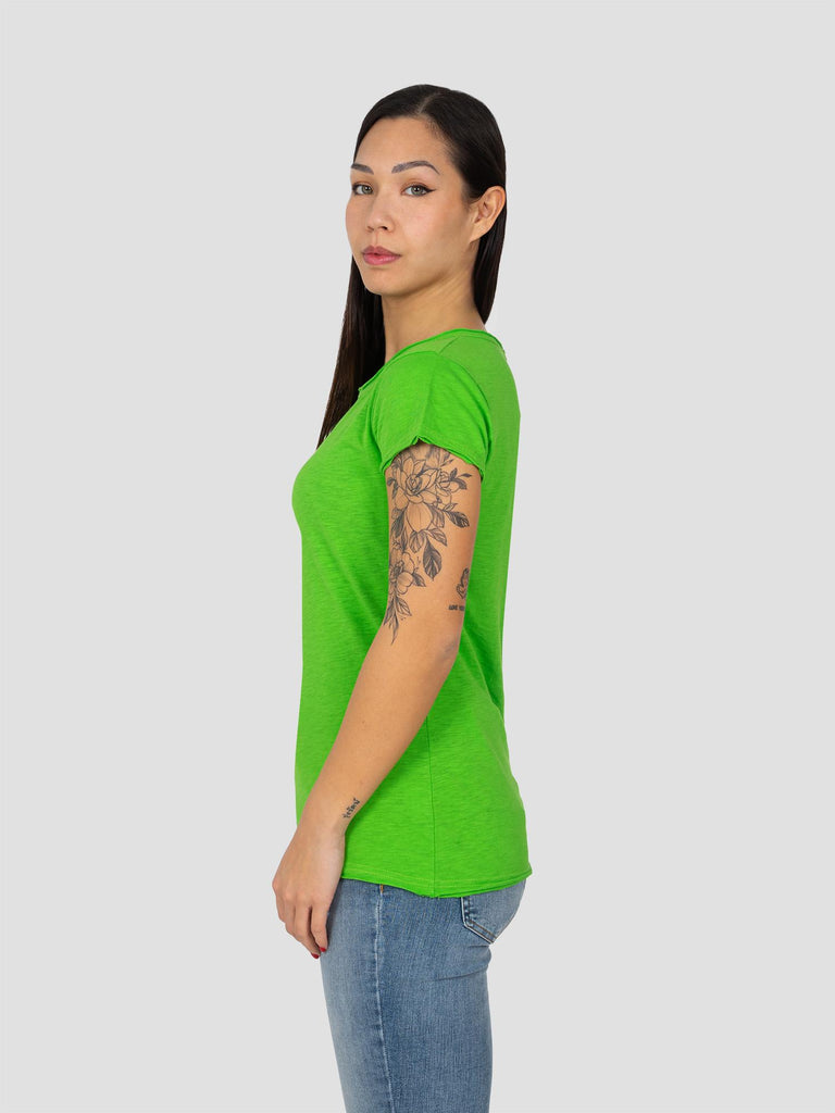 JERSEY FIAMMATA TAGLIO VIVO BARL1W VERDE ACIDO GROOVE 