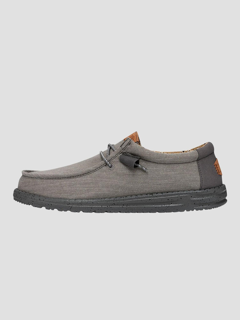 WALLY WASHED CANVAS 40296 025 HEY DUDE 