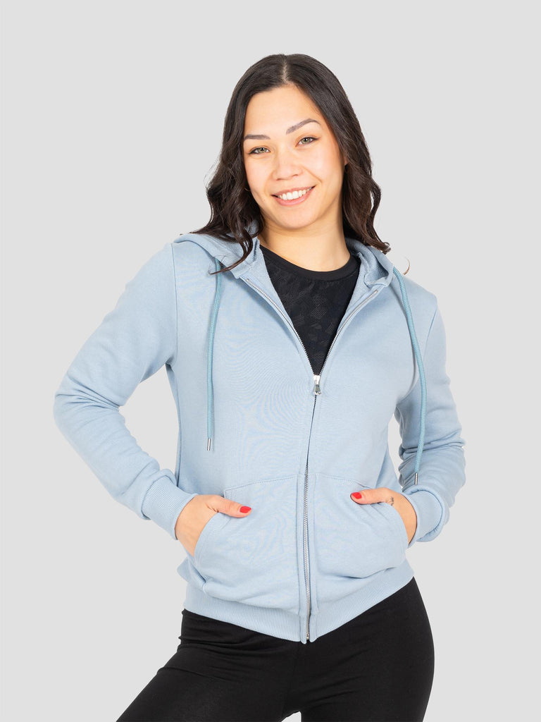 ZIP CAPPUCCIO PESO MEDIO BARL308W CELESTE GROOVE 