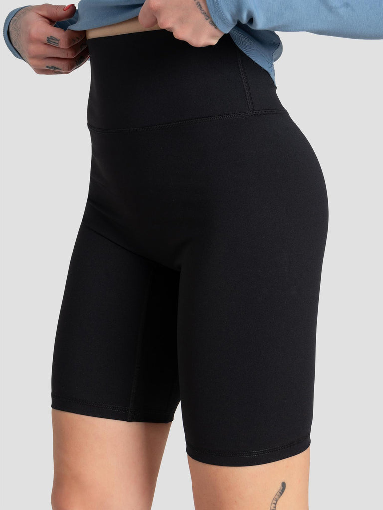 LEGGINGS SHORT TECHLEG002 BLACK GROOVE 