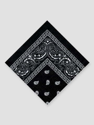 CLASSIC BANDANA BAN01 BLACK GROOVE 