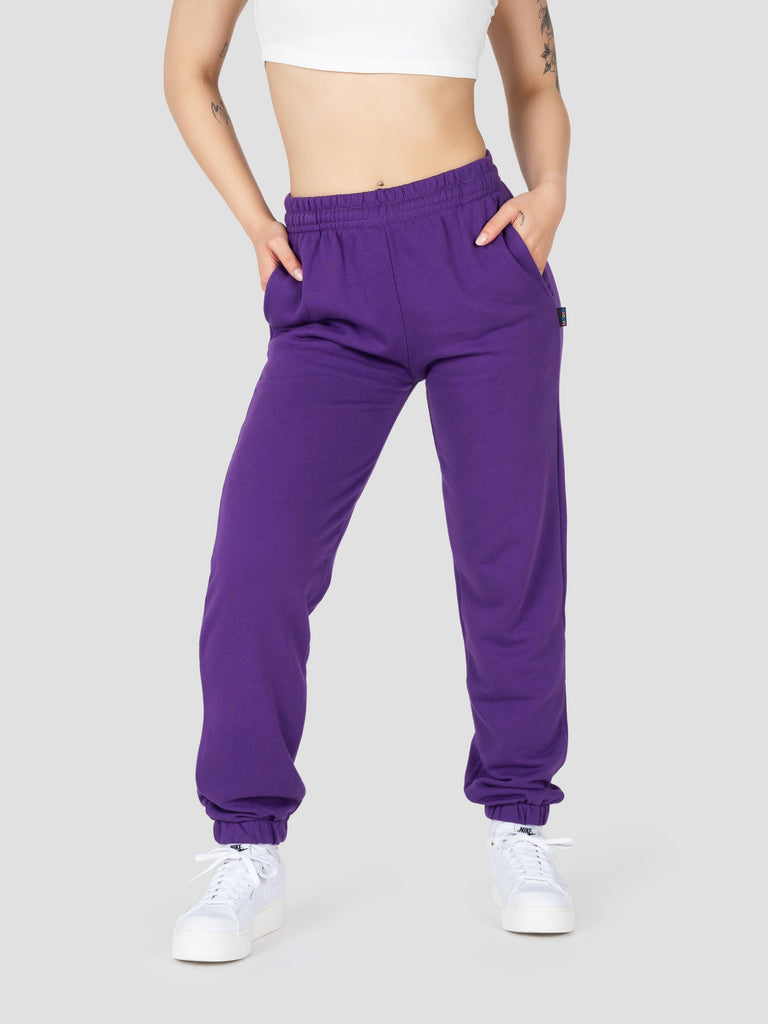 JOGGER FELPA LARGE PESO MEDIO SWEPAN404W VIOLA GROOVE 