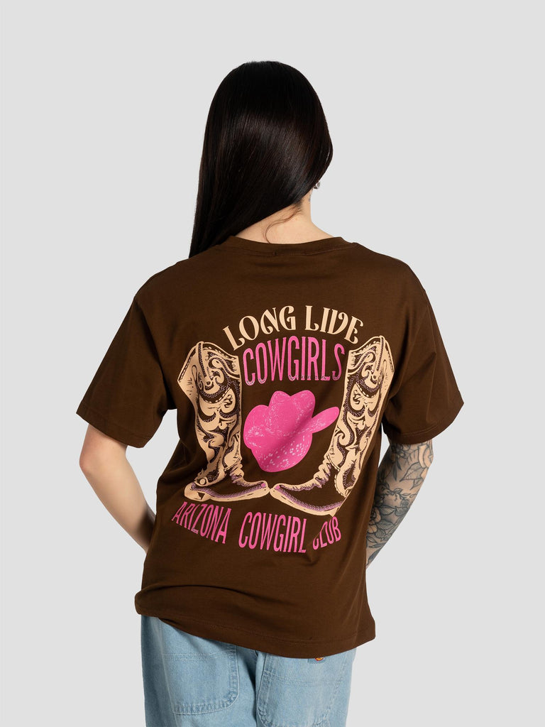 PRINTED TEE SHIRT63 BOOTS CIOCCOLATO GROOVE 