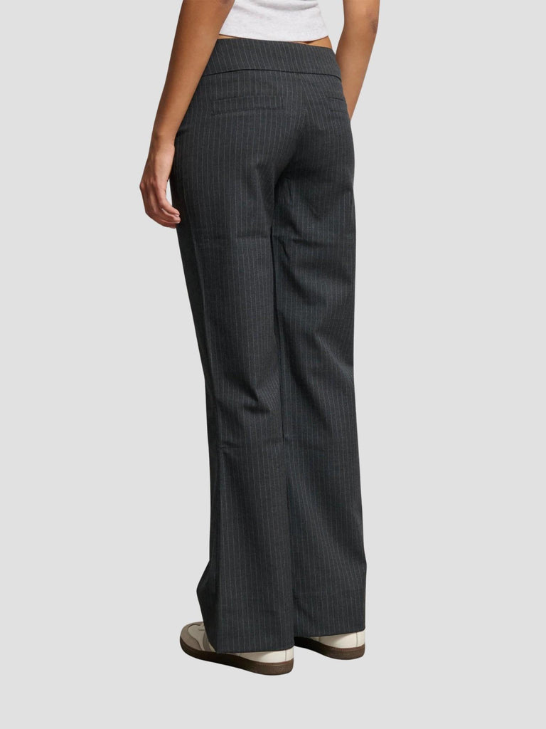 PANTALONE GESSATO MARTINI DARK GREY SUITE BENEDICT 
