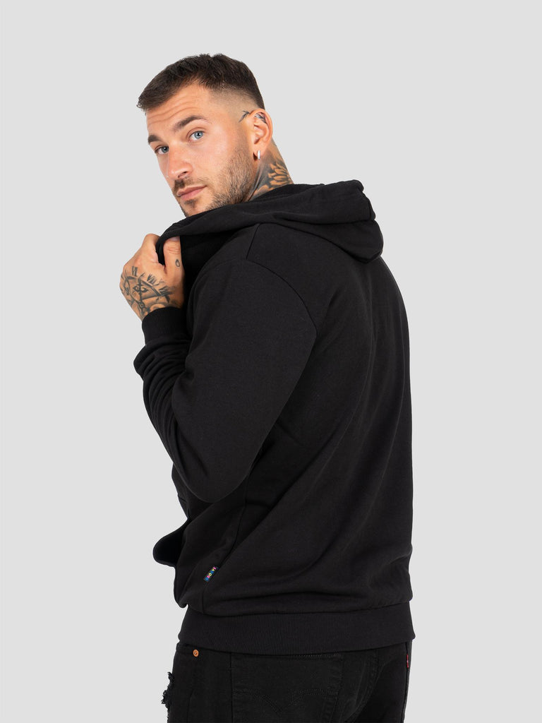 ZIP CAPPUCCIO PESO MEDIO BARL308 NERO GROOVE 