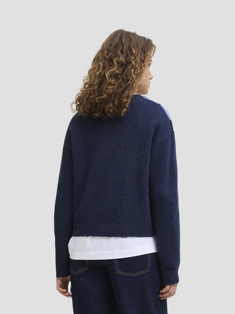 JXHARVI CREW NECK KNIT 12281930 NAVAL ACADEMY JJXX 