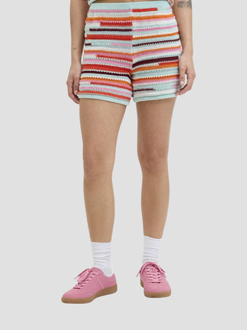 JXRORY SHORTS KNIT 12275702 PERSIMMON ORANGE JJXX 