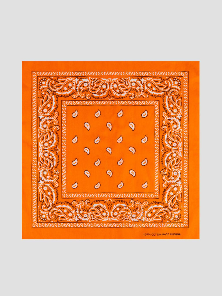 CLASSIC BANDANA BAN01 ORANGE GROOVE 