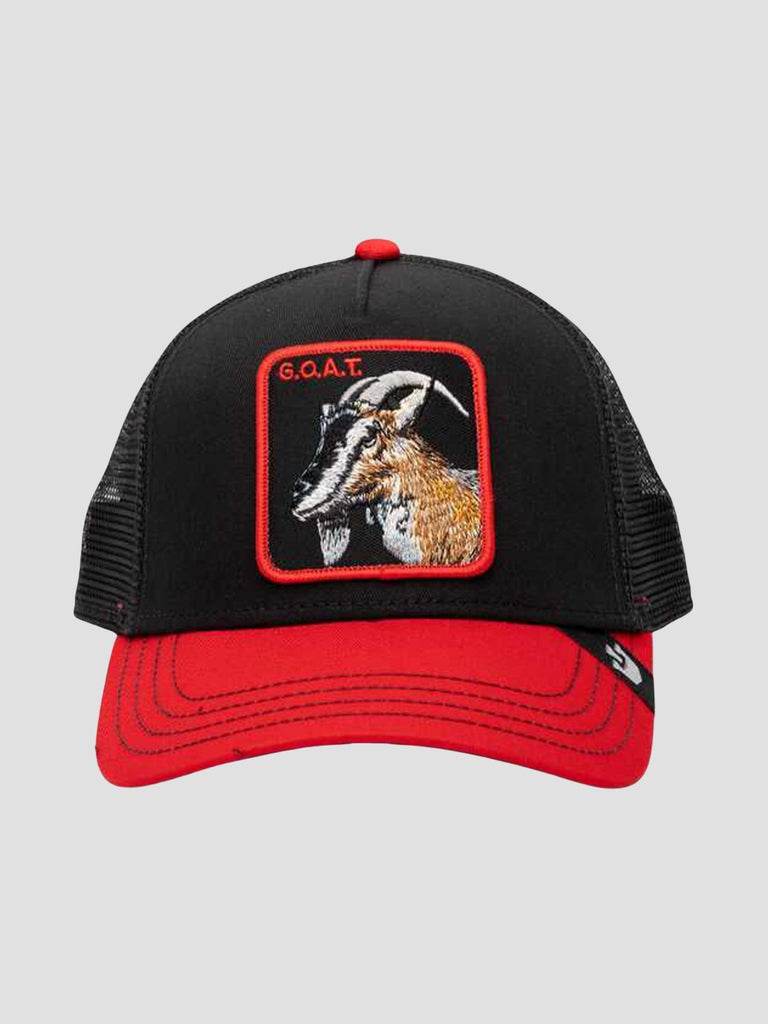 ANIMAL SERIES GOAT BLACK RED GOORIN 